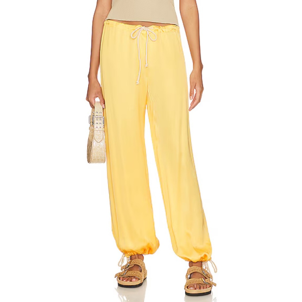 Donni Cinch Pant in Sunny